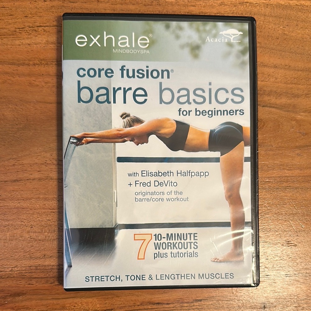 Core Fusion Barre Basics DVD